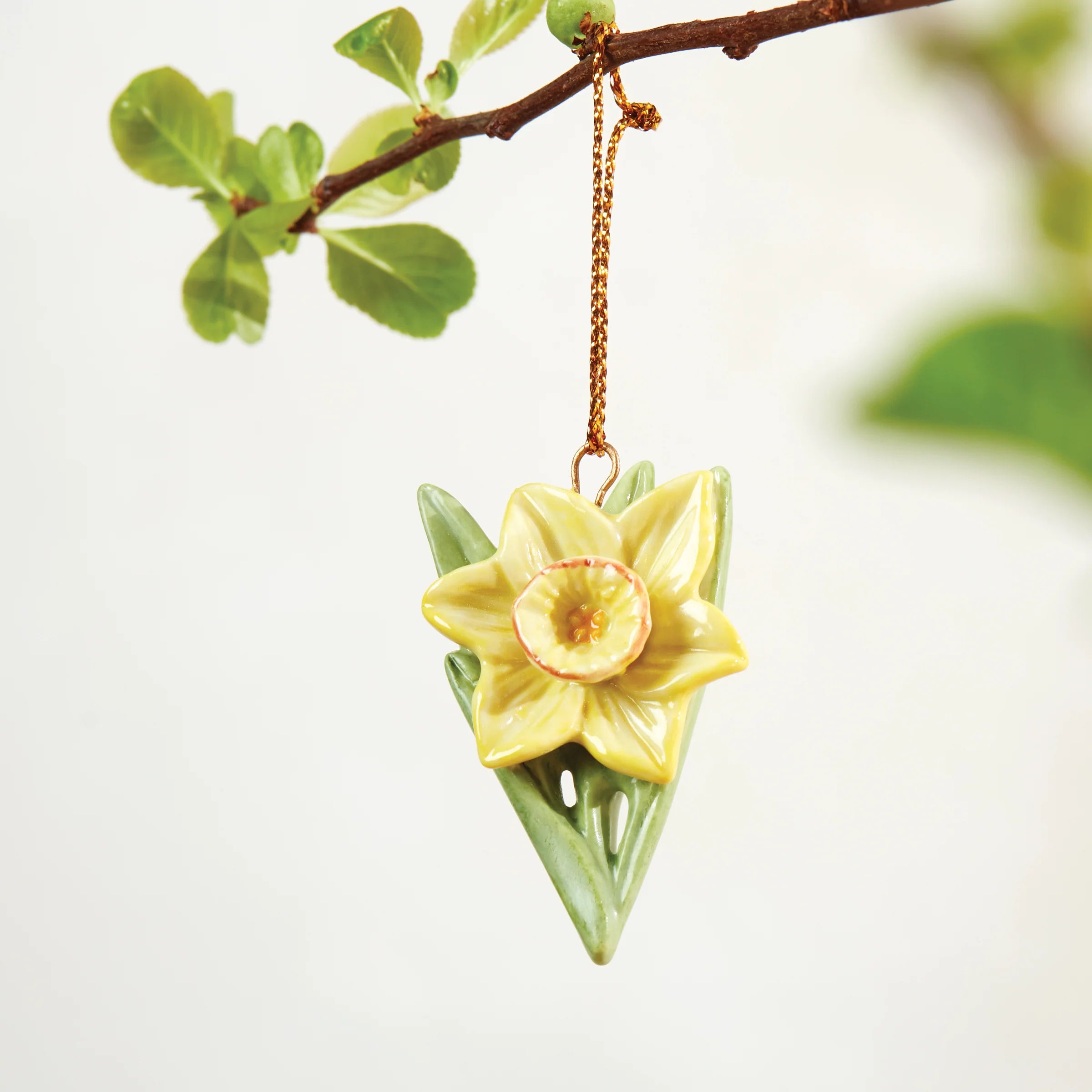 celebrate flowers 10-piece ornament set