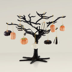 mini pumpkin 10-piece ornament set