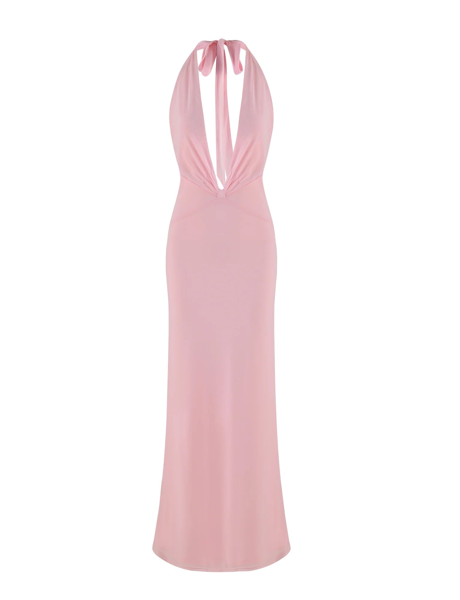 CRESSIDA MAXI DRESS - PINK : BABY PINK