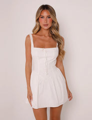 AZALIA DRESS - WHITE
