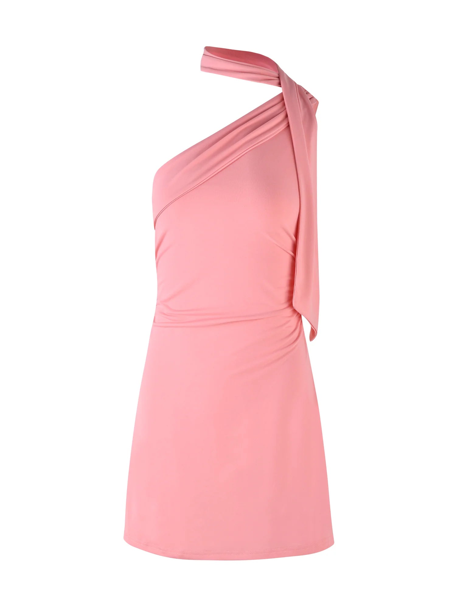 ALLIRA DRESS - PINK : CORAL PINK